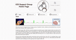Desktop Screenshot of icdsupportgroup.org